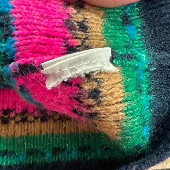 BABY GAP Fair Isle Nordic Knit Sweater 18-24 Months Colorful Winter Pullover - Picture 5 of 5